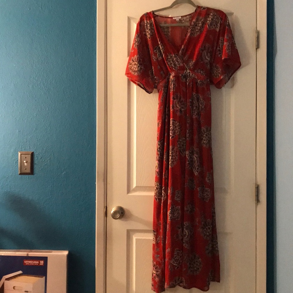 Long Floral Dress